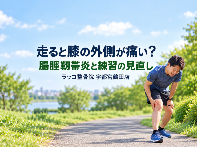 走ると膝の外側が痛いのはなぜ？腸脛靭帯炎と練習の見直し